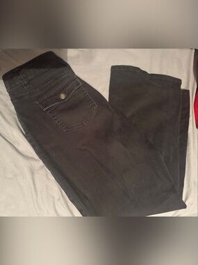 Style & Co. Women's Black Flare Jeans